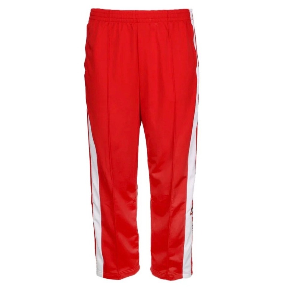 Adidas Adibreak Pants Women 3X Red Solid‎ Loose Fit Modern Retro IN0674 NWT